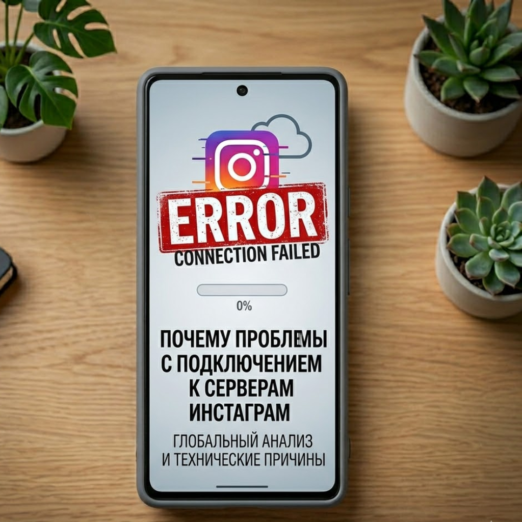 Почему проблемы с подключением к серверам Инстаграм